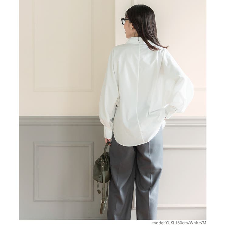 ビックシルエットドルマンシャツ[品番：PA000013180]｜coca（コカ