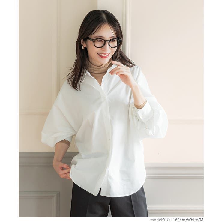 coca ビックシルエットドルマンシャツ　M ビックシルエットドルマンシャツ[品番：PA000013180]｜coca（コカ