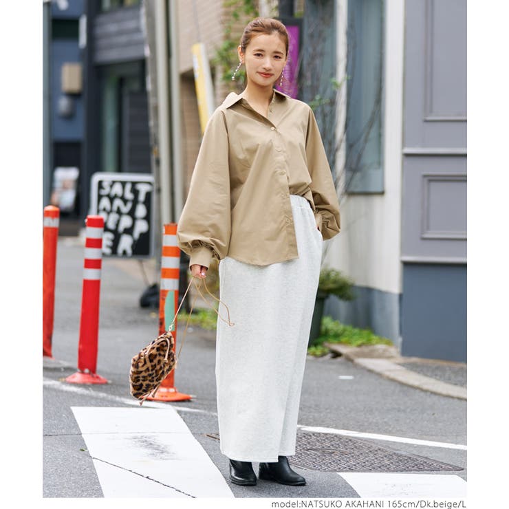 ビックシルエットドルマンシャツ[品番：PA000013180]｜coca（コカ