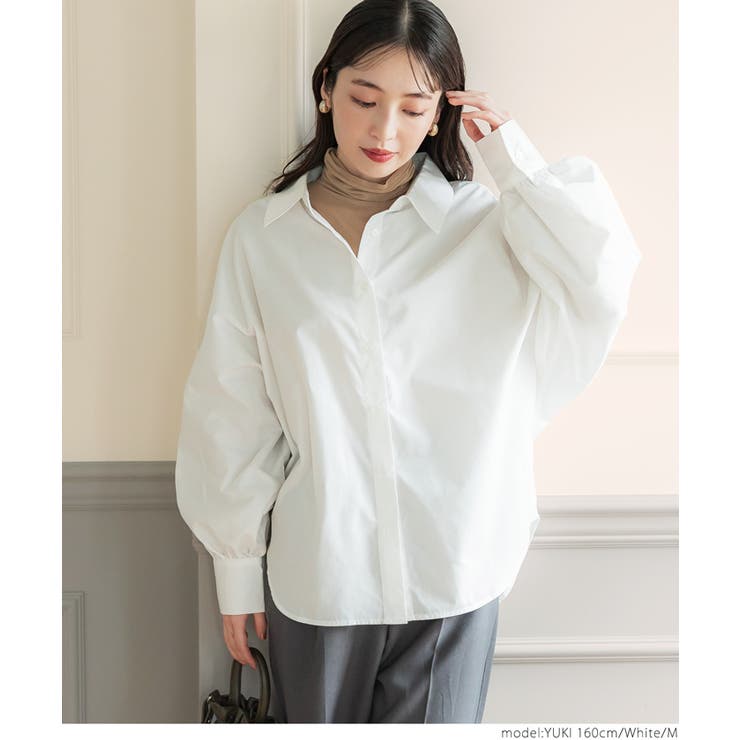 ビックシルエットドルマンシャツ[品番：PA000013180]｜coca（コカ