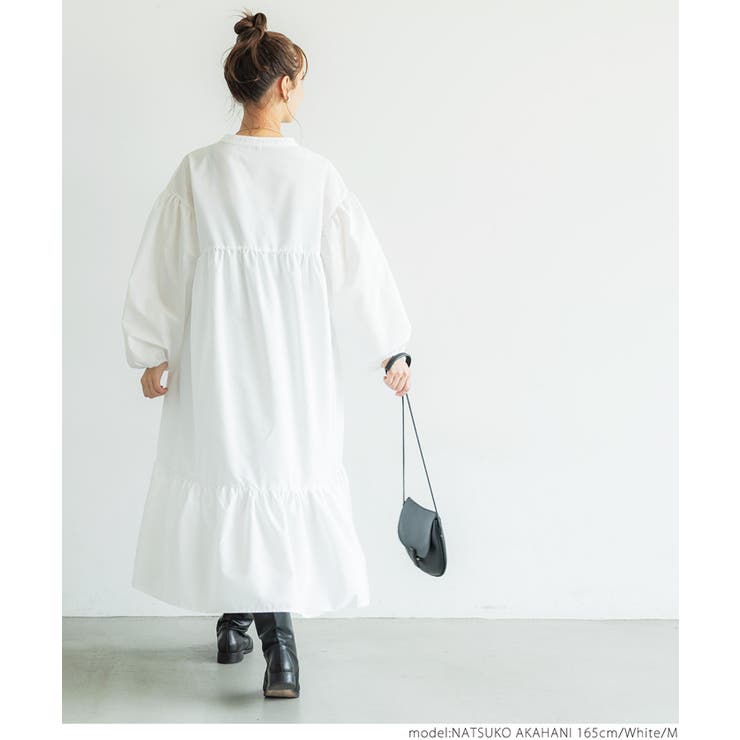 キモノバイナデシコ フーディワンピース ホワイト White 楽天市場】【albino】ドレープボディノースリーブワンピース
