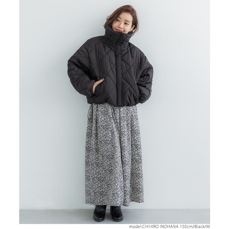 【定価¥20,900】CALNAMUR ビジューキルティングブルゾン BIJOU QUILTING BLOUSON/ビジューキルティングブルゾン[品番