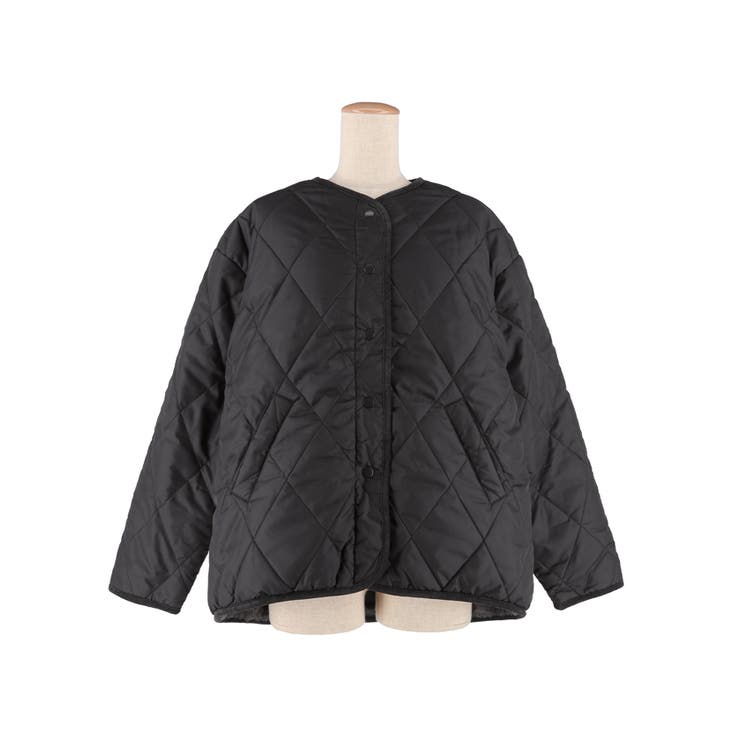 リバーシブルキルティングブルゾン | coca | 詳細画像3 