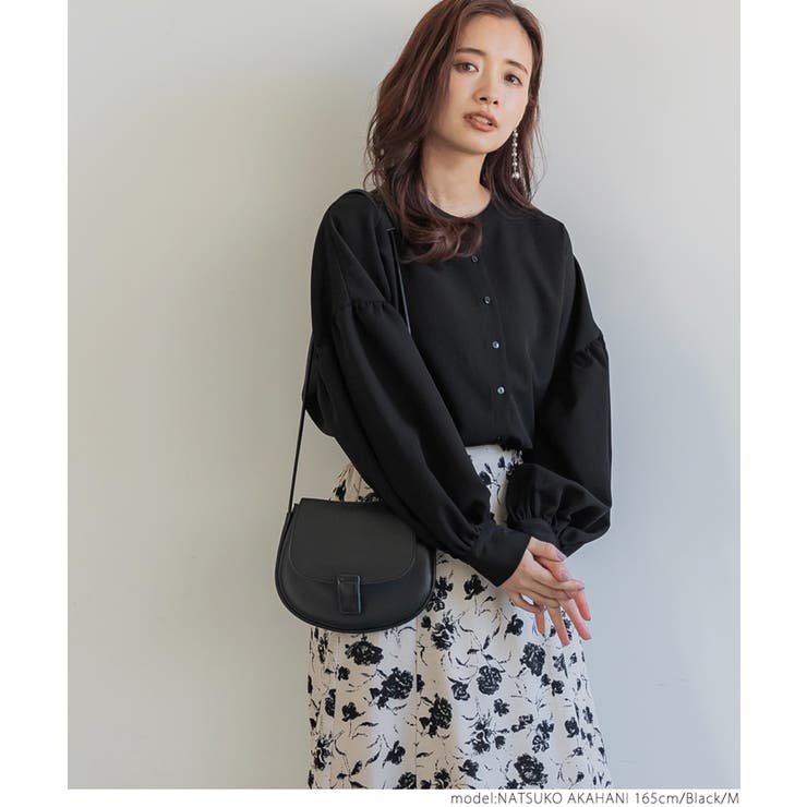 ボリュームスリーブバルーンスリーブ七分袖トップス茶ブラウン新品コカcoca五分袖 ZARA - ボリュームスリーブバルーンスリーブ七分袖トップス茶ブラウン