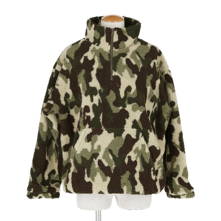 迷彩ボアアノラック[品番：PA000013480]｜coca（コカ）｜メンズ｜Shoplist