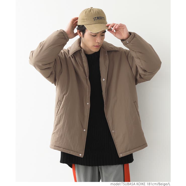 中綿コーチジャケット[品番：PA000013448]｜coca（コカ）のメンズ