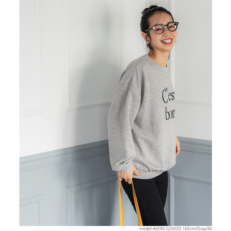 PEOPLESTYLE 2WAY長袖スウェットゆったり袖取外しスポーツロゴ入 SIDEWAYSTANCE】カレッジロゴ半袖スウェットTシャツ