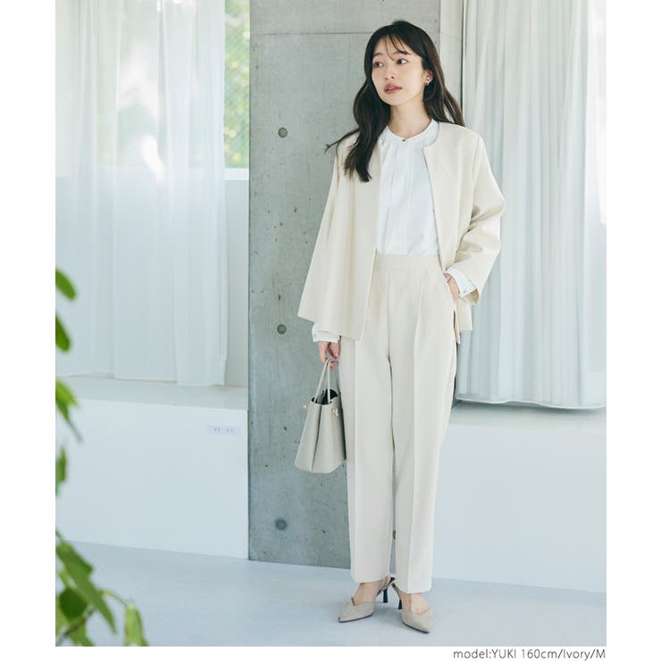 ダブルクロスセットアップスーツ レディース[品番：PA000013791]｜coca