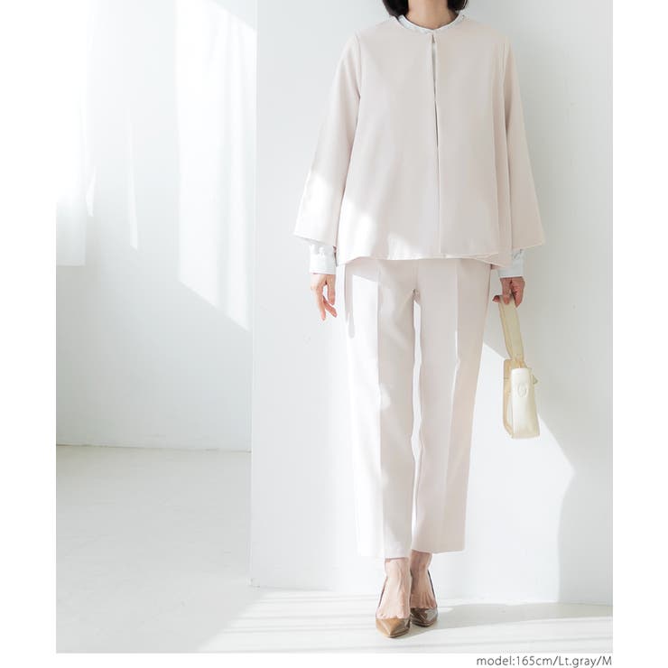 ［Lt.gray］ | 【セレモニー】ダブルクロスセットアップスーツ | coca