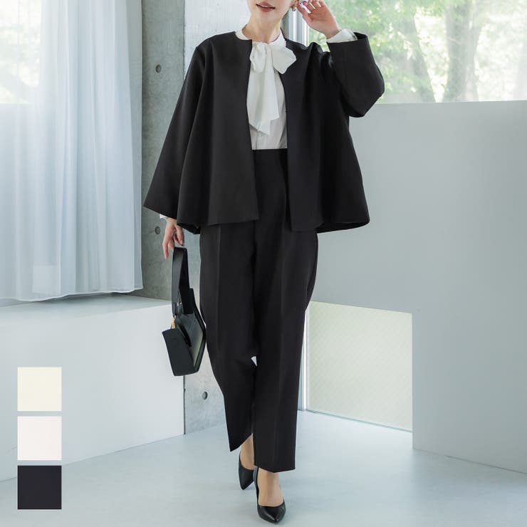 ダブルクロスセットアップスーツ レディース[品番：PA000013791]｜coca