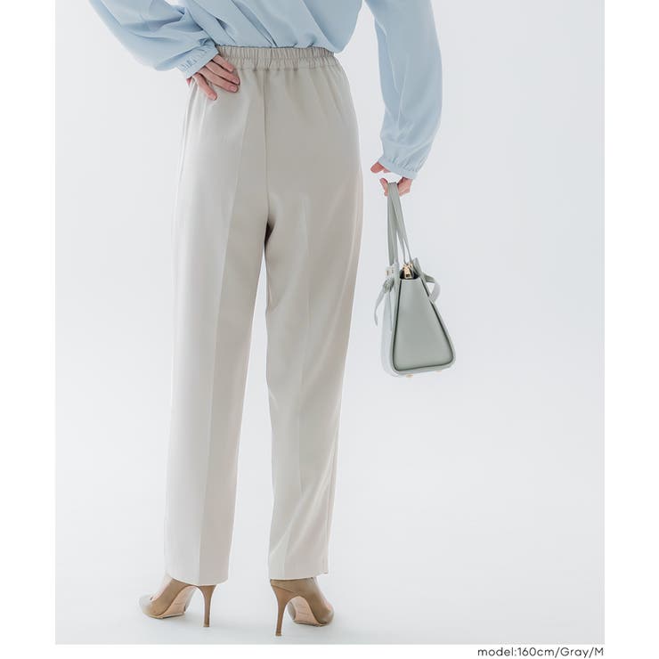 ホワイトスカイヴェールコーデ トップス＆ボトムス＆アクセサリー3点セット ダブルクロスセットアップスーツ[品番：PA000013791]｜coca（コカ）の