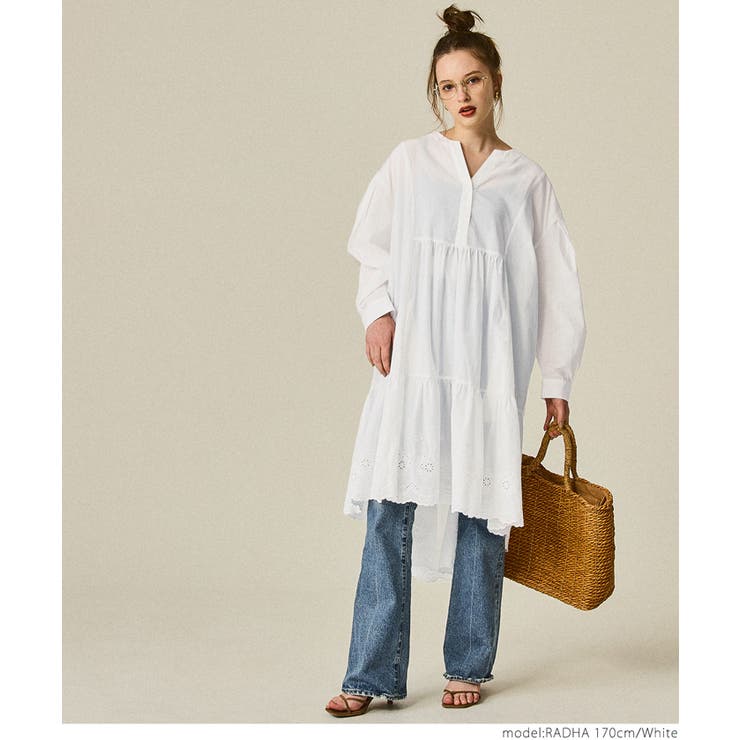 スカラップレースワンピース | coca | 詳細画像5 