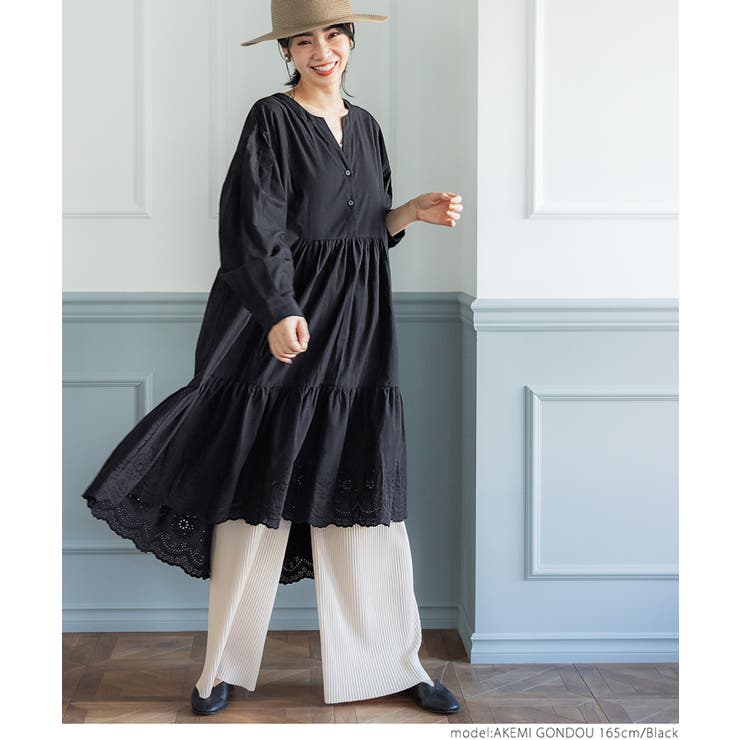 スカラップレースワンピース | coca | 詳細画像10 