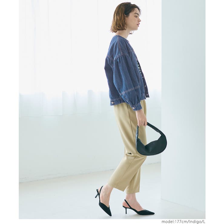 デニムボリュームスリーブジャケット | coca | 詳細画像13 