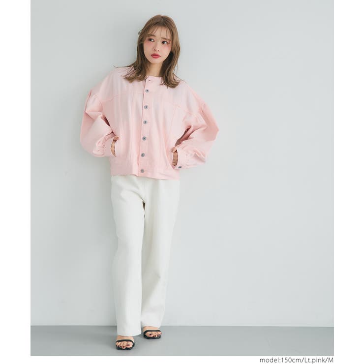 デニムボリュームスリーブジャケット[品番：PA000013841]｜coca（コカ