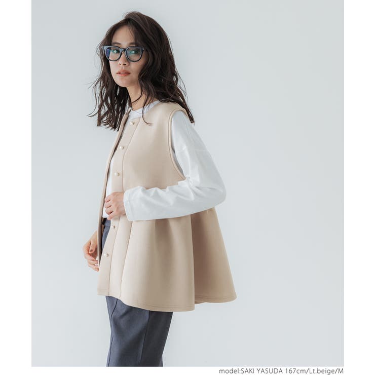 ダンボールニット襟付き　VERY STORE掲載 jemma atelier]ダンボールニット衿付きトップス | KOBUNSHA
