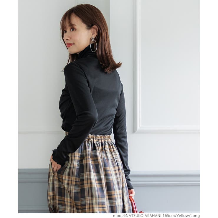 チェック柄マチスカート | coca | 詳細画像10 