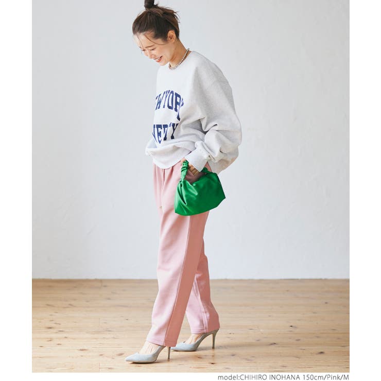 裏起毛カットカルゼテーパードパンツ[品番：PA000014934]｜coca（コカ