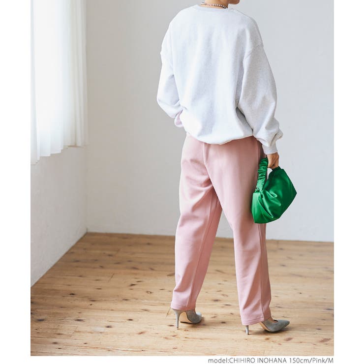 裏起毛カットカルゼテーパードパンツ[品番：PA000014934]｜coca（コカ