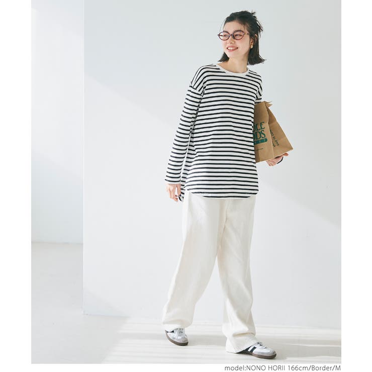 ＼再入荷／コットンレイヤードTシャツ レディース | coca | 詳細画像11 