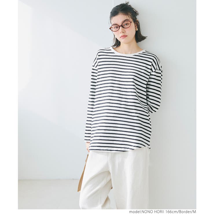 ＼再入荷／コットンレイヤードTシャツ レディース | coca | 詳細画像15 