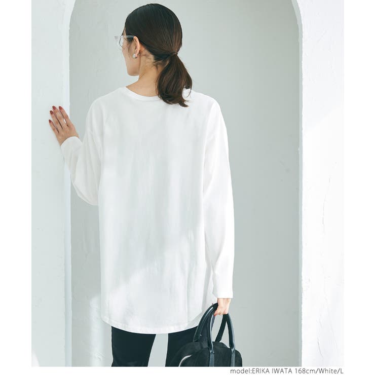 ＼再入荷／コットンレイヤードTシャツ レディース | coca | 詳細画像6 