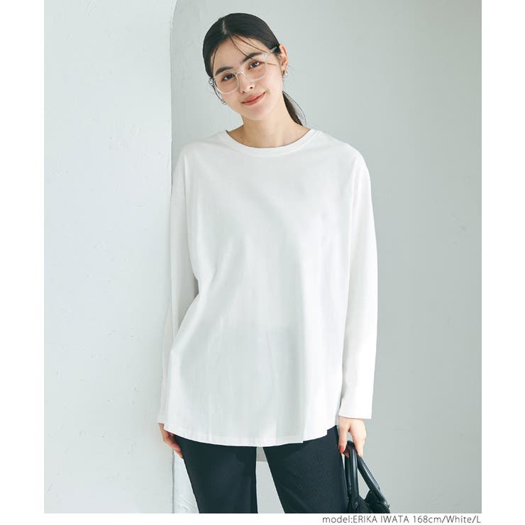 ＼再入荷／コットンレイヤードTシャツ レディース | coca | 詳細画像7 