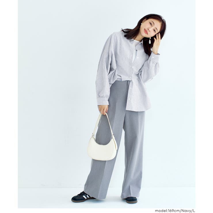 オックスドルマンボリュームスリーブシャツ | coca | 詳細画像18 