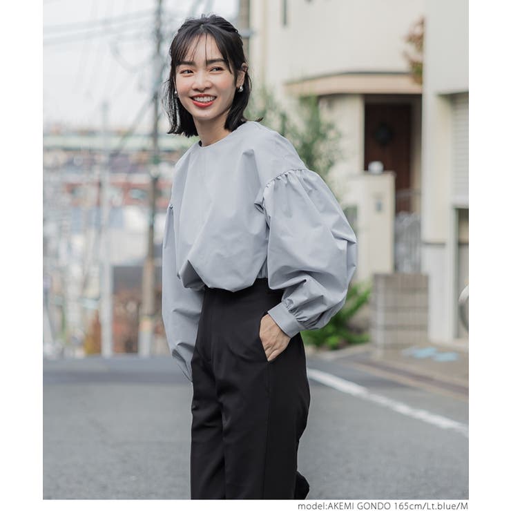 美品】ANAYI キョウネンボイルバックリボン ブラウス M アナイ【美品 