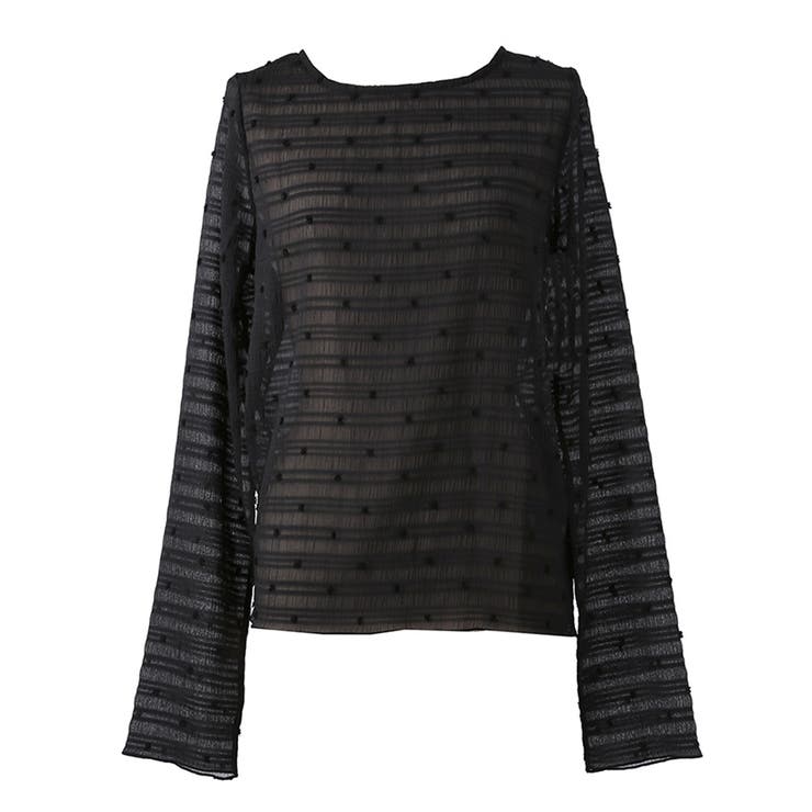 シースルードットトップス[品番：PA000015597]｜coca（コカ）のレディースファッション通販｜SHOPLIST（ショップリスト）