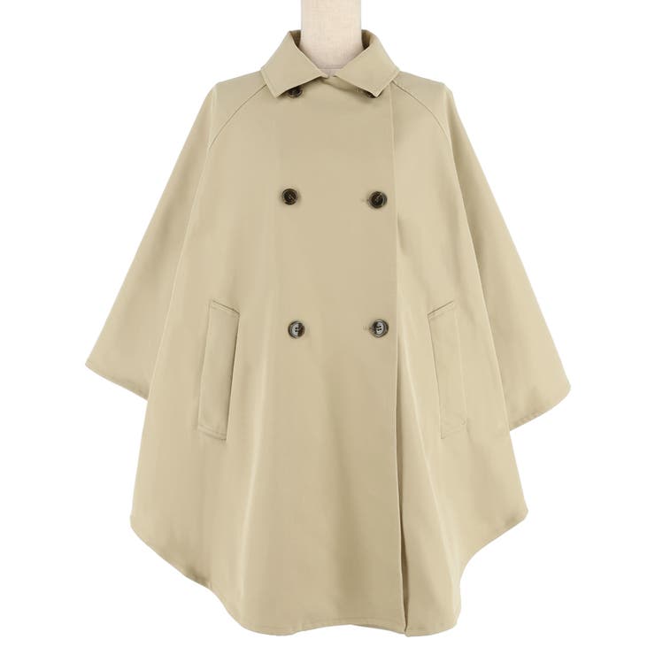 トレンチポンチョコート | coca | 詳細画像2 