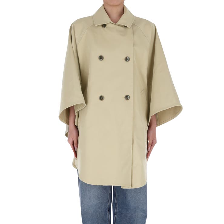 トレンチポンチョコート | coca | 詳細画像3 