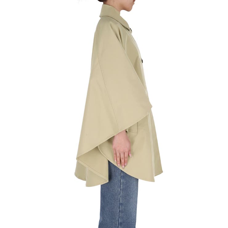 トレンチポンチョコート | coca | 詳細画像4 