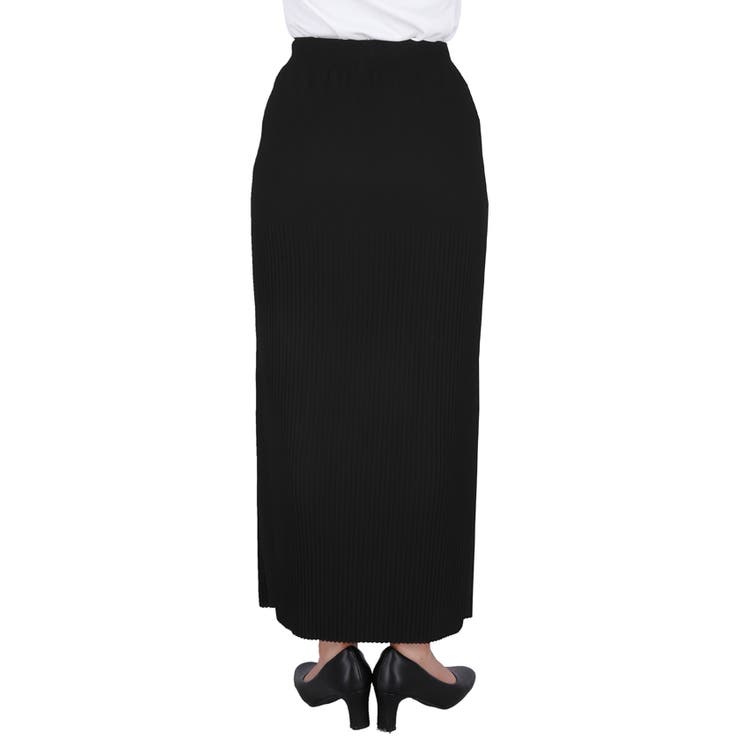 【新色追加！】ランダムリブロングIラインスカート | coca | 詳細画像9 