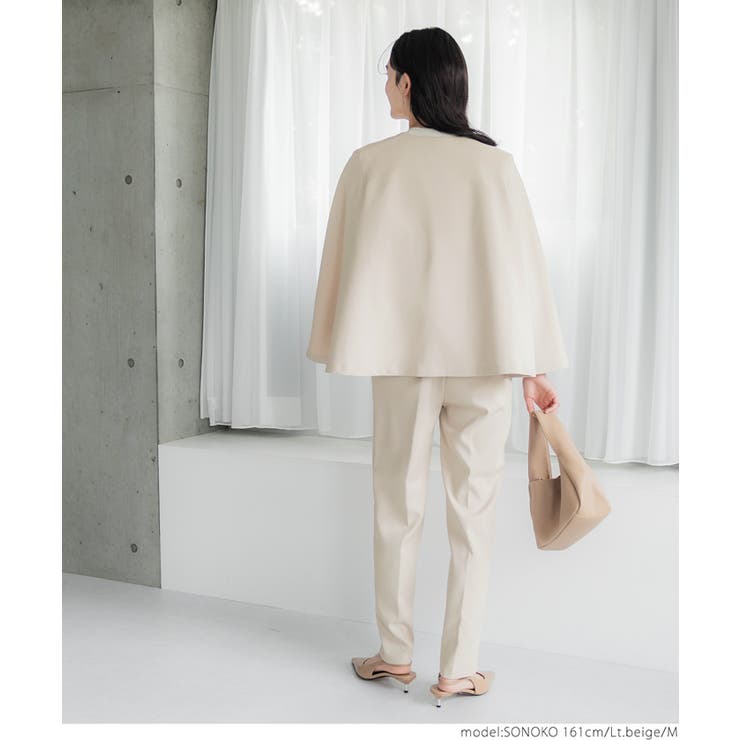 マントジャケットセットアップスーツ[品番：PA000015613]｜coca