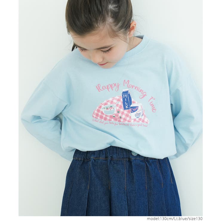 キッズ アソートプリント長袖Tシャツ | coca | 詳細画像16 