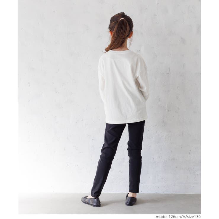 キッズ 親子お揃いゆるシルエットアソートプリントロンT | coca | 詳細画像4 