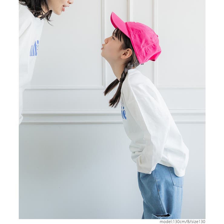 キッズ 親子お揃いゆるシルエットアソートプリントロンT | coca | 詳細画像7 