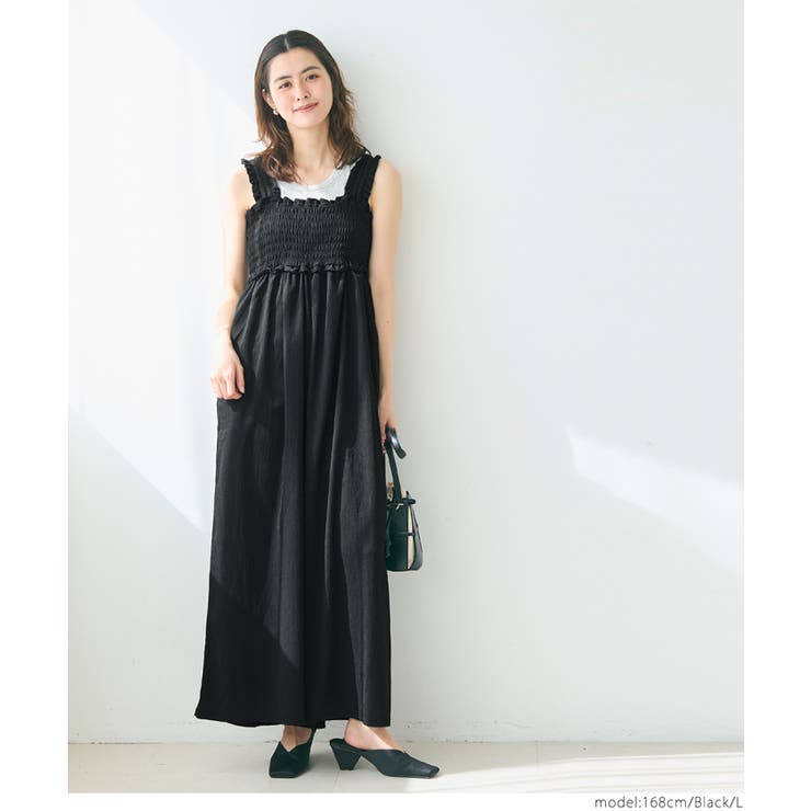 シャーリングオールインワン[品番：PA000015842]｜coca（コカ