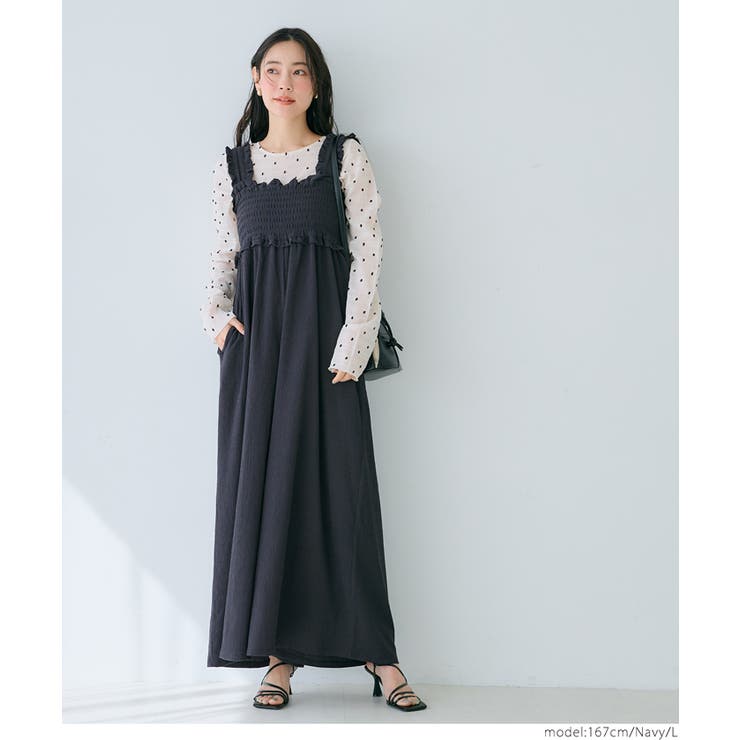 シャーリングオールインワン[品番：PA000015842]｜coca（コカ