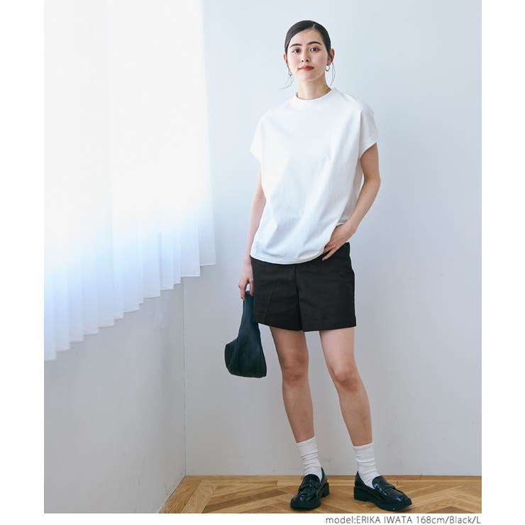 ⭐️未使用近い⭐️CC 24SSコットン　ショートパンツ 38 白 ショートパンツ - COTTON POPLIN コットンポプリンショート