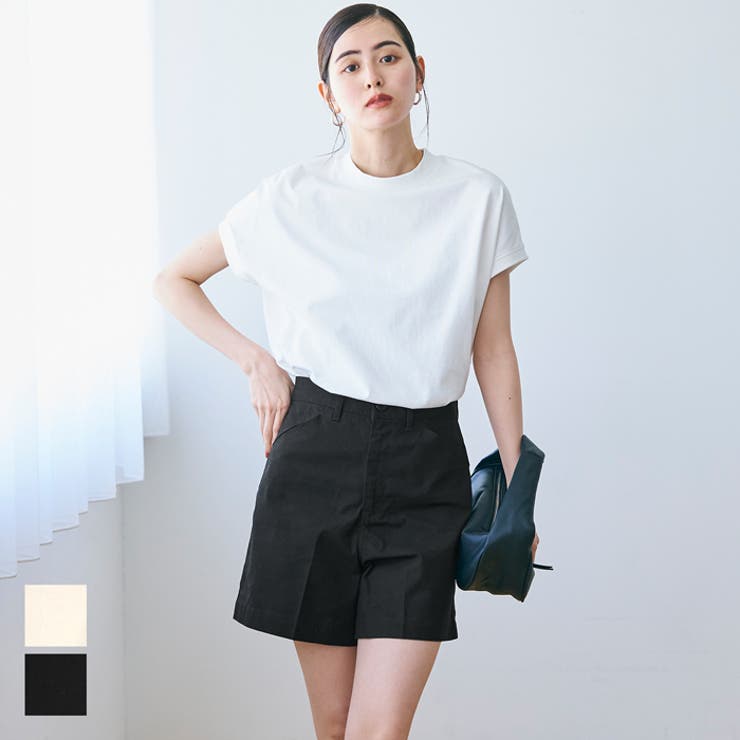 スラブコットンショートパンツ[品番：PA000015712]｜coca（コカ