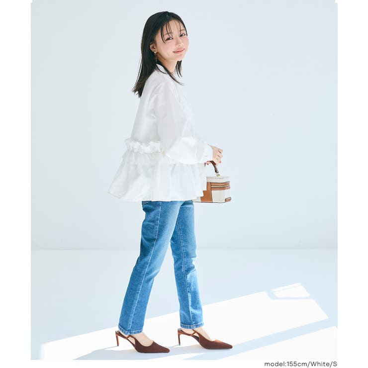 ホイップフリルブラウス | coca | 詳細画像12 