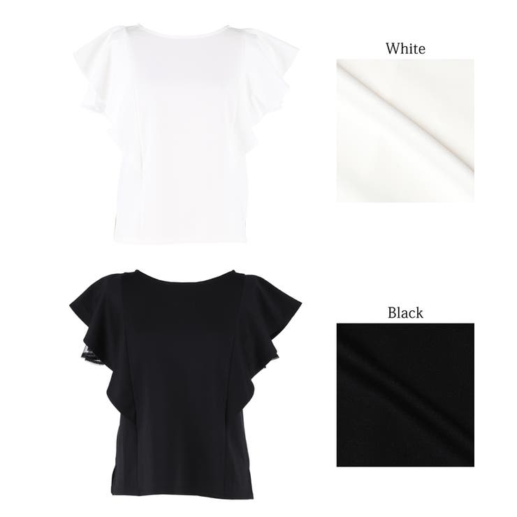 チュールレイヤードトップス | coca | 詳細画像19 