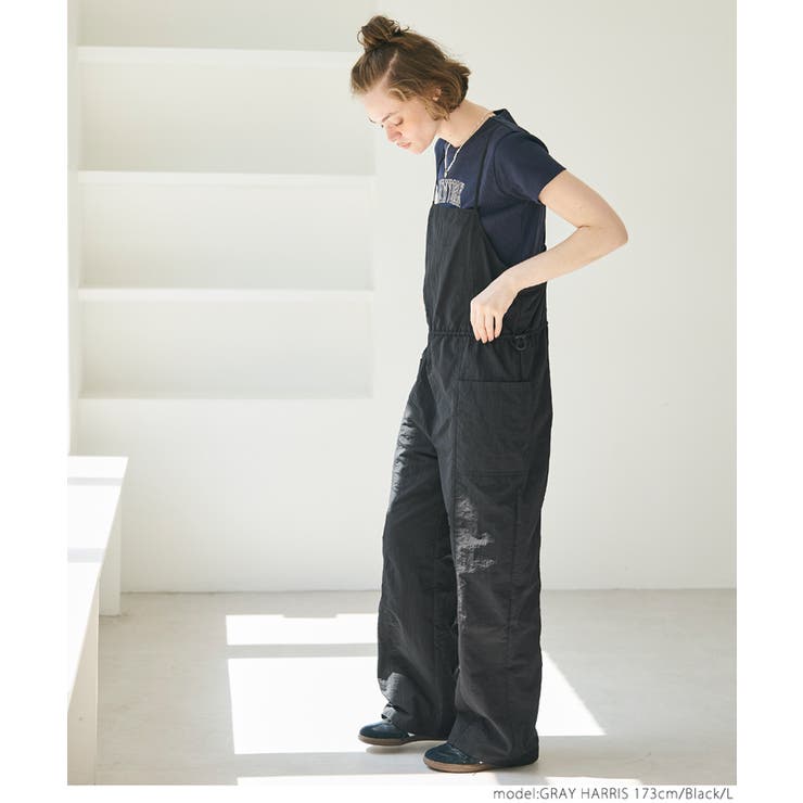 ナイロンタッサーサロペット | coca | 詳細画像11