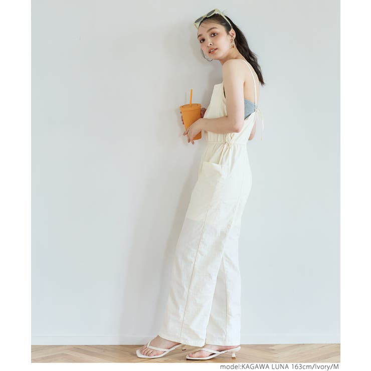 ナイロンタッサーサロペット | coca | 詳細画像5