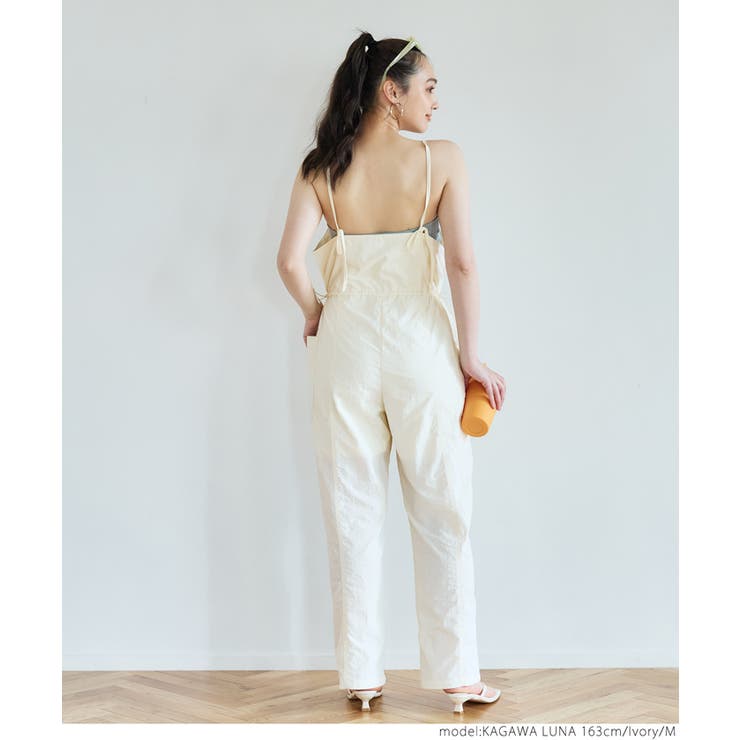 ナイロンタッサーサロペット | coca | 詳細画像7