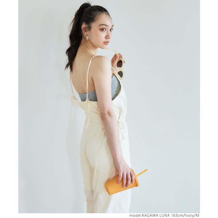 ナイロンタッサーサロペット | coca | 詳細画像8