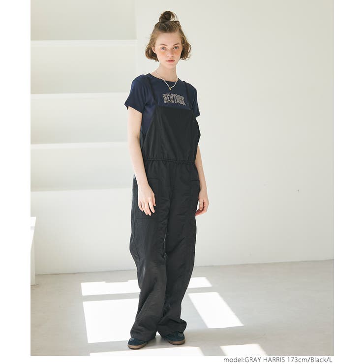 ナイロンタッサーサロペット | coca | 詳細画像10