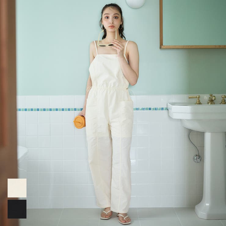 ナイロンタッサーサロペット | coca | 詳細画像1